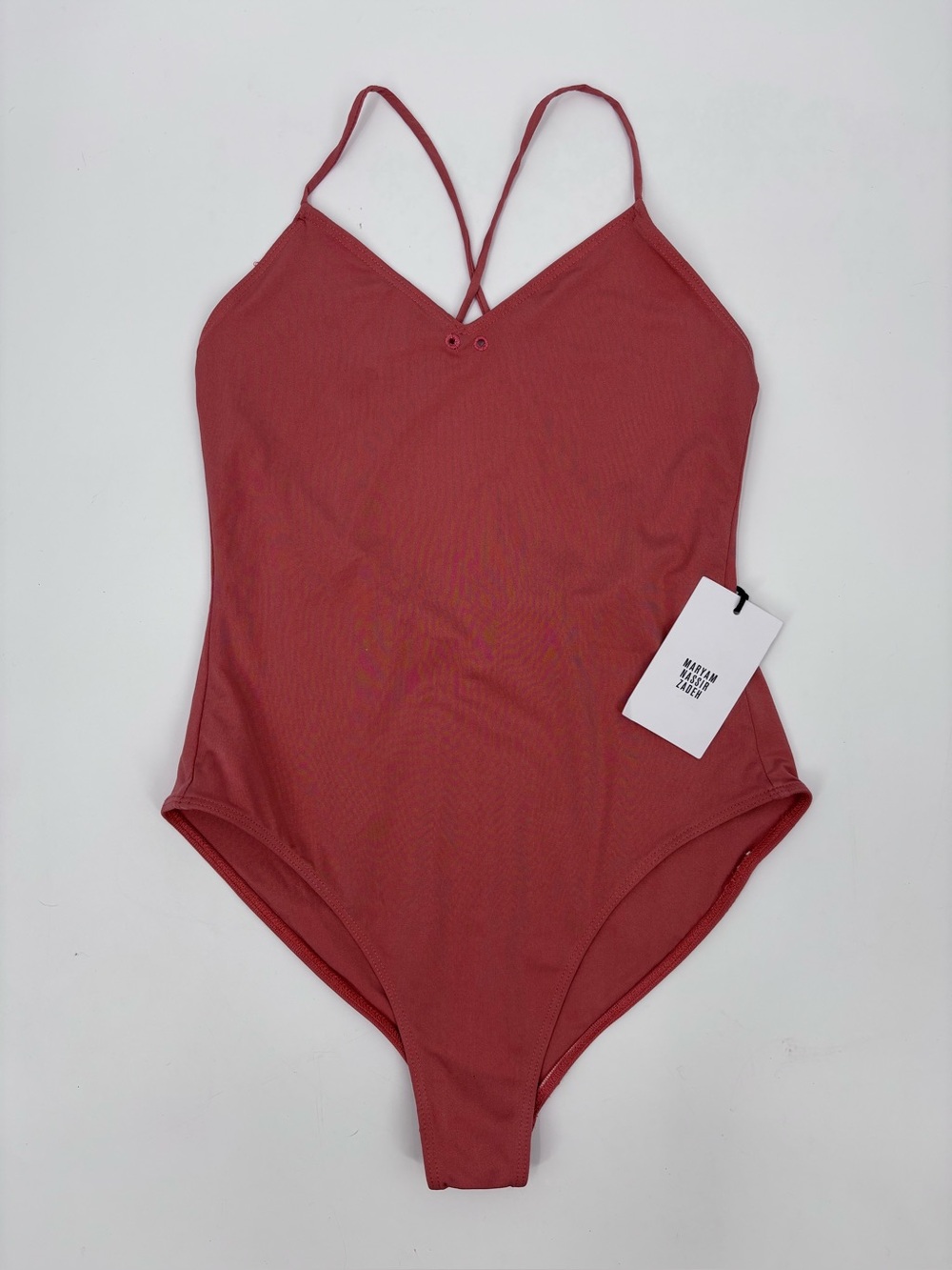 Maryam Nassir Zadeh Dusty Rose Top - Picture 3 of 11